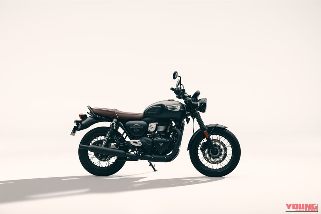 TRIUMPH BONNEVILLE T40|コーナリングABSやフルカラーTFTを標準装備し、伝統のボンネビルが400ccクラスへ! トライアンフ「BONNEVILLE T40」が2027年春発売