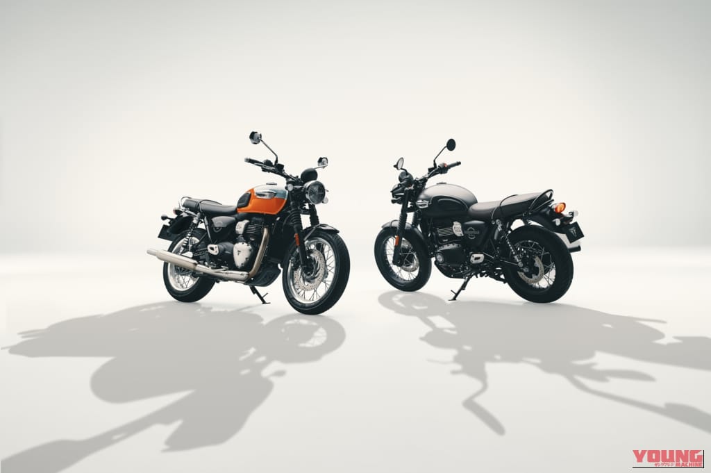 TRIUMPH BONNEVILLE T40|コーナリングABSやフルカラーTFTを標準装備し、伝統のボンネビルが400ccクラスへ! トライアンフ「BONNEVILLE T40」が2027年春発売