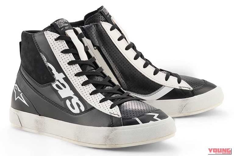 STATED FLAIR SHOE|ステイテッド フレア シューズ|「いかにもバイク用」はもう卒業!アルパインスターズの新作スニーカーが街歩きもツーリングもこなせて安全性も確保