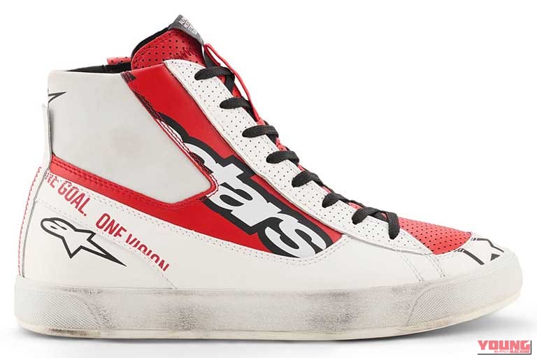 STATED FLAIR SHOE｜ステイテッド フレア シューズ｜「いかにもバイク用」はもう卒業！アルパインスターズの新作スニーカーが街歩きもツーリングもこなせて安全性も確保