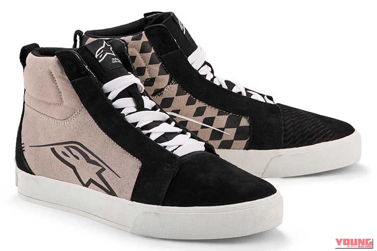 RIDE-63 CANVAS SHOE ASIA｜ライトシックススリー キャンバス シューズ アジア｜「いかにもバイク用」はもう卒業！アルパインスターズの新作スニーカーが街歩きもツーリングもこなせて安全性も確保