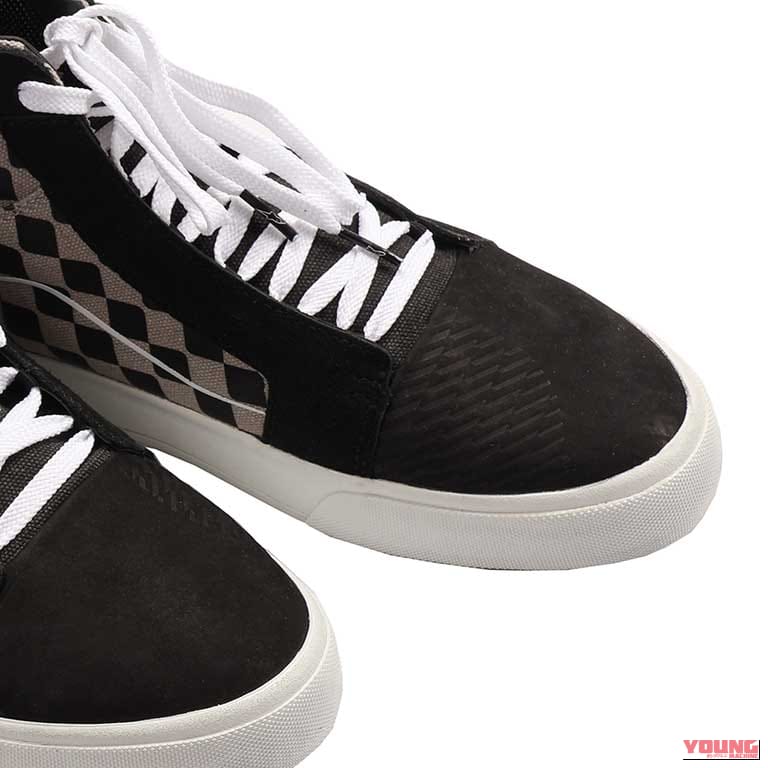 RIDE-63 CANVAS SHOE ASIA｜ライトシックススリー キャンバス シューズ アジア｜「いかにもバイク用」はもう卒業！アルパインスターズの新作スニーカーが街歩きもツーリングもこなせて安全性も確保