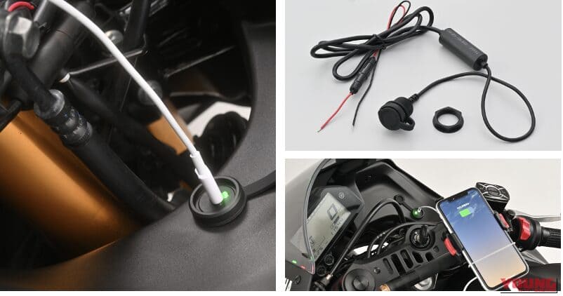 |【新製品】愛車のコクピットをスマートに昇華! デイトナ「カウルマウント USB Type-C(PD3.0)18W」が登場