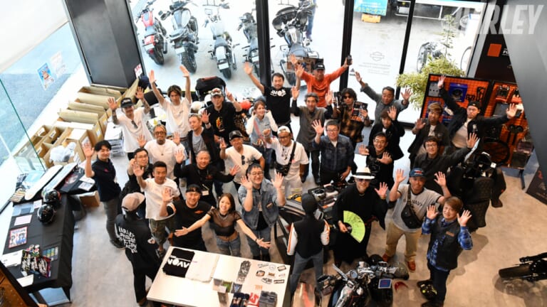 新規オープンから1周年を迎えたハーレーダビッドソン横浜鶴見。笑顔あふれる感謝祭にあつまったハーレーオーナーとその愛車を紹介