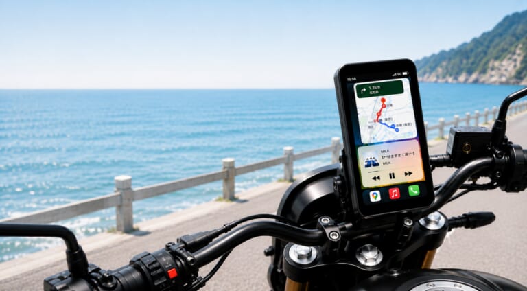 CIELスマートモニター M26|【スマホ熱暴走・振動対策の決定版】1万3980円でApple CarPlay&Android Auto対応!CIELから5インチスマートモニター「M26」登場