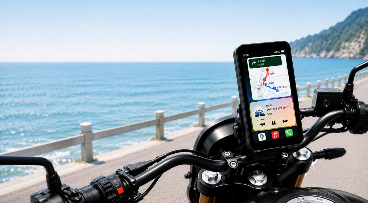 CIELスマートモニター M26|【スマホ熱暴走・振動対策の決定版】1万3980円でApple CarPlay&Android Auto対応!CIELから5インチスマートモニター「M26」登場