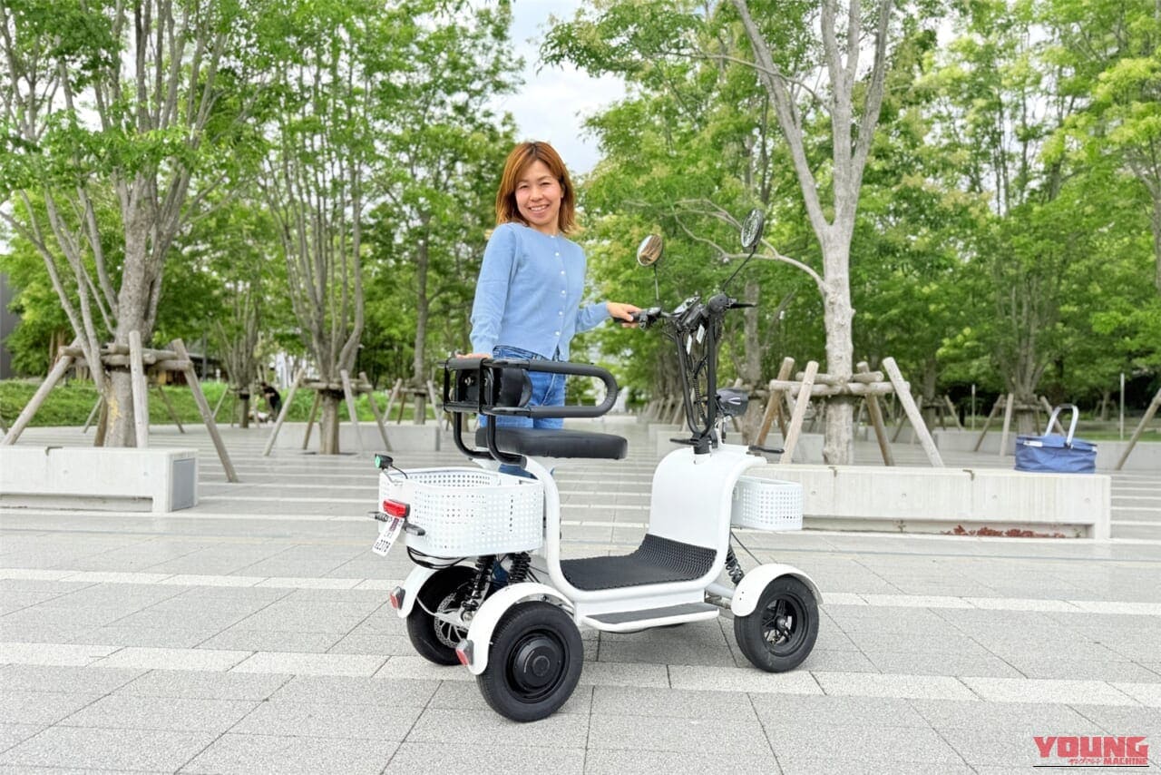ELEMOs ELEPORTER / ELEPORTER PRO｜買い物カゴも余裕で載る合計70L超の積載力! 16歳以上免許不要の特定小型四輪EV「エレポーター」は保安基準適合で安心
