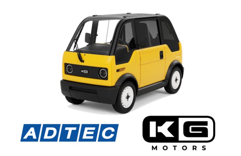 KG MOTORS MIBOT|最高速度60km/h&航続100km! ドア・エアコン完備の1人乗り超小型EV「ミボット」が量産基盤を強化