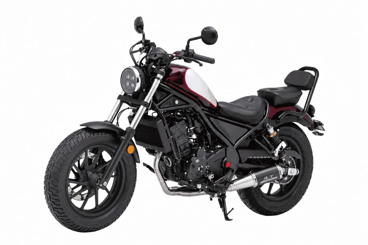 【レブル乗り必見】「ちょっと遠い」を劇的に解消! プロトのEFFEXからスタイルも決まるRebel250専用ハンドルが登場