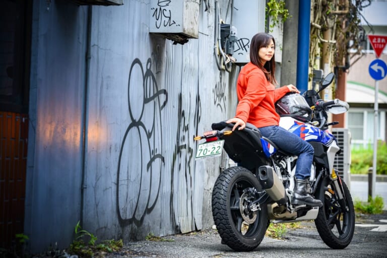 F450GS_指出瑞貴｜BMW F450GSなら、気兼ねなくツーリングに出かけられます！