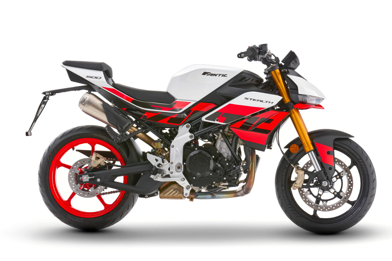 FANTIC｜ステルス500｜Moto2王者のDNAを凝縮。125ccボディに500ccエンジンを搭載したファンティック・ステルス500