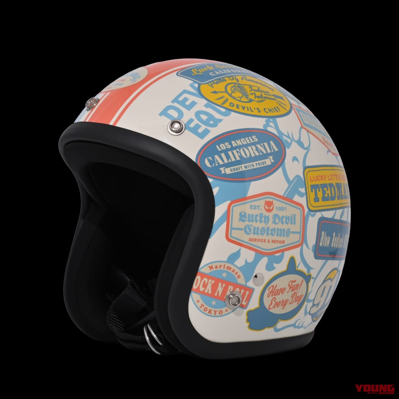 テッドマン_マルシンヘルメット|アメカジの雄「テッドマン」×新生マルシンヘルメットの激アツコラボジェットが数量限定で降臨