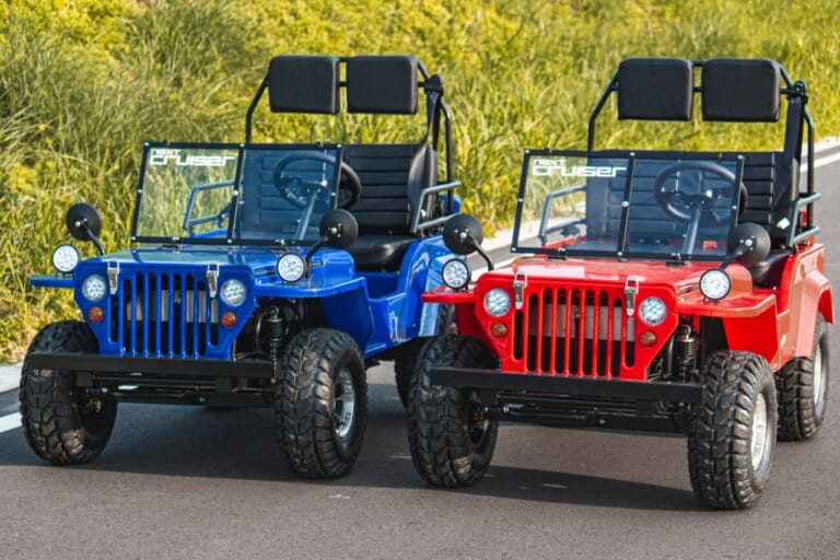BLAZE NEXT CRUISER EV｜三浦半島の絶景ツアーに採用! ジープスタイルが魅力的なブレイズのミニ電動四輪「ネクストクルーザーEV」は実用性も十分