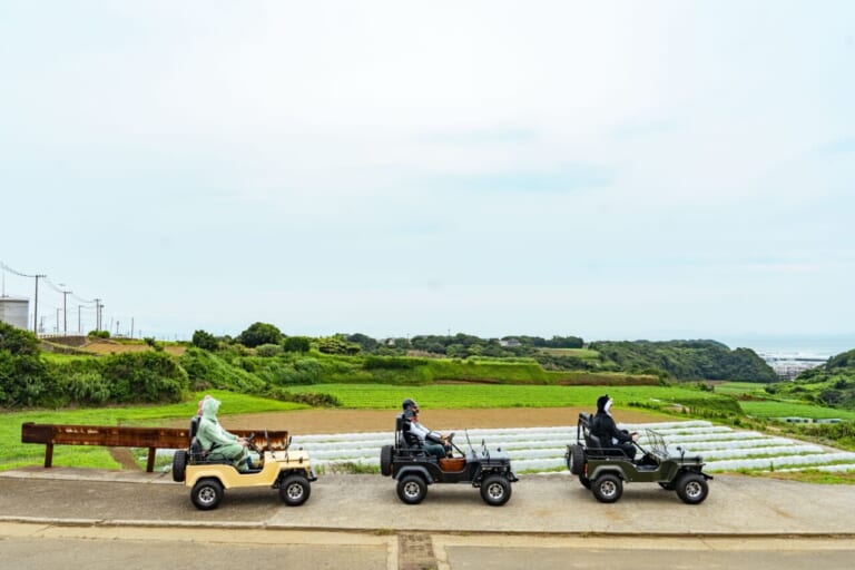 三浦半島の絶景ツアーに採用! ジープスタイルが魅力的なブレイズのミニ電動四輪「ネクストクルーザーEV」は実用性も十分|三浦半島の絶景ツアーに採用! ジープスタイルが魅力的なブレイズのミニ電動四輪「ネクストクルーザーEV」は実用性も十分