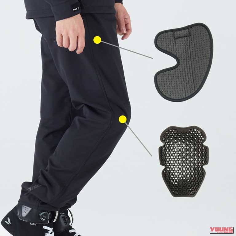 RSY558 ウインドストップ ソフトシェル ストレートパンツ|防風・防水で寒暖差も怖くない!RSタイチの2026秋冬ライディングギア4選|普段使いできるパーカーから万能ストレートパンツまで
