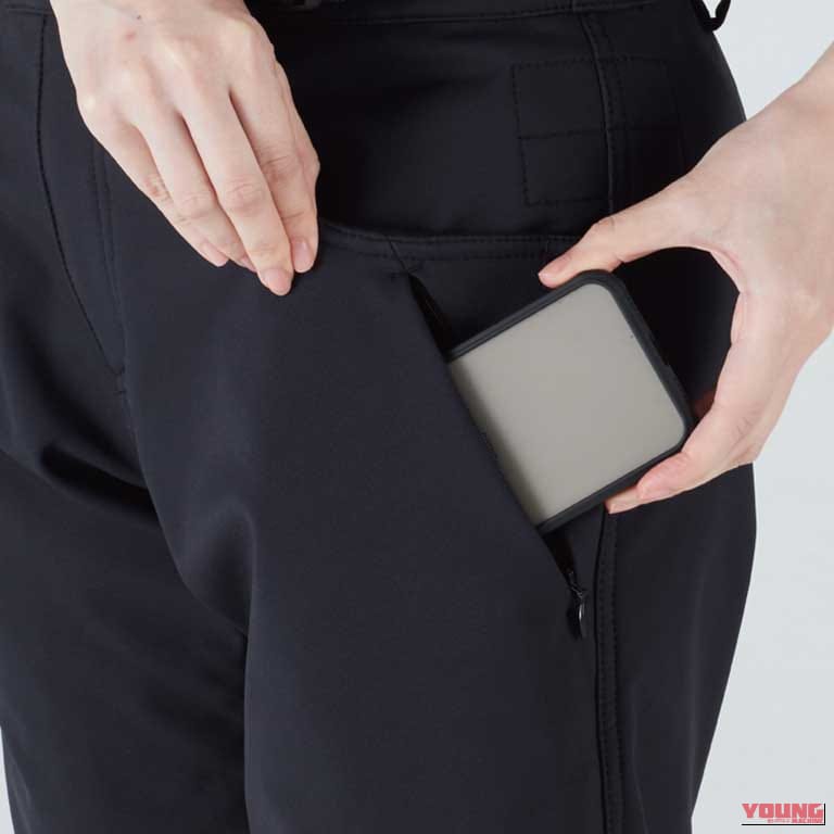 RSY558 ウインドストップ ソフトシェル ストレートパンツ｜防風・防水で寒暖差も怖くない！RSタイチの2026秋冬ライディングギア4選｜普段使いできるパーカーから万能ストレートパンツまで