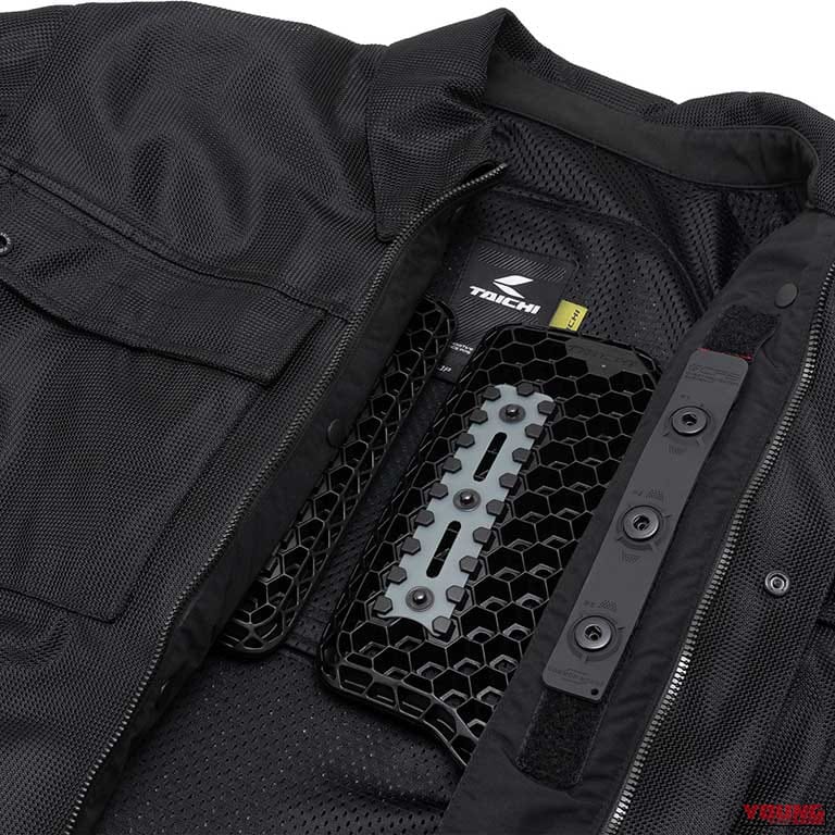 TRV106 ネックスエアー セパレート チェストプロテクター｜死亡事故の3割は胸部ダメージ。RSタイチから“蒸れずに着脱しやすい”最新チェストプロテクター＆コーデュラインナーが登場！