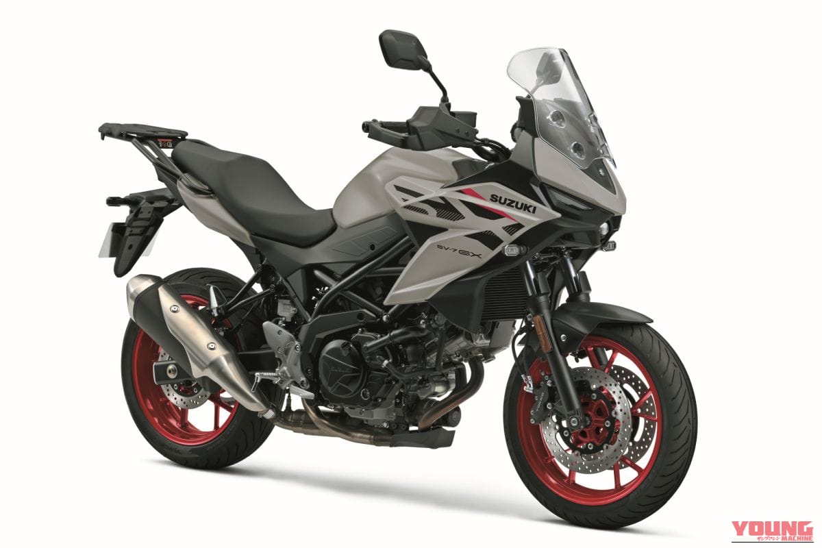 ｜待望のミドルVツインを継ぐ新型クロスオーバー! GSX-S1000GX譲りの顔つきと快適ポジションを獲得したスズキ「SV-7GX」がついに日本解禁