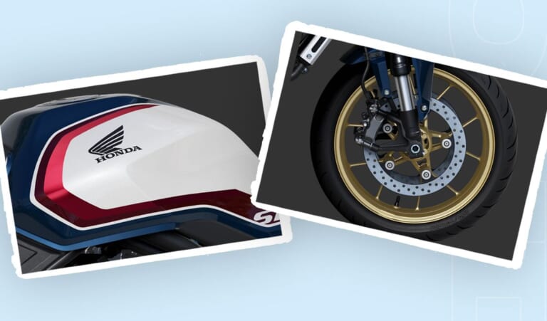 HONDA CB500 SUPER FOUR｜名フラッグシップCB1300SF SPの伝統カラーを完全再現! 71.8PS「CB500SF」で登場の黄金ホイール履く新色は日本版CB400SFへ波及するか