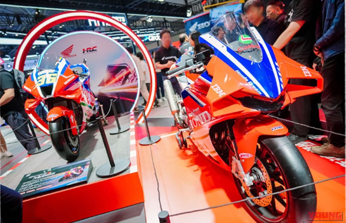 HONDA CBR500R FOUR RACING COLOR｜巨大ウイングレットとRC213Vグラフィック！ ホンダが魅せる4気筒エアロマシン・ホンダ「CBR500R(CBR400R) FOUR」カスタムコンセプトが中国で登場