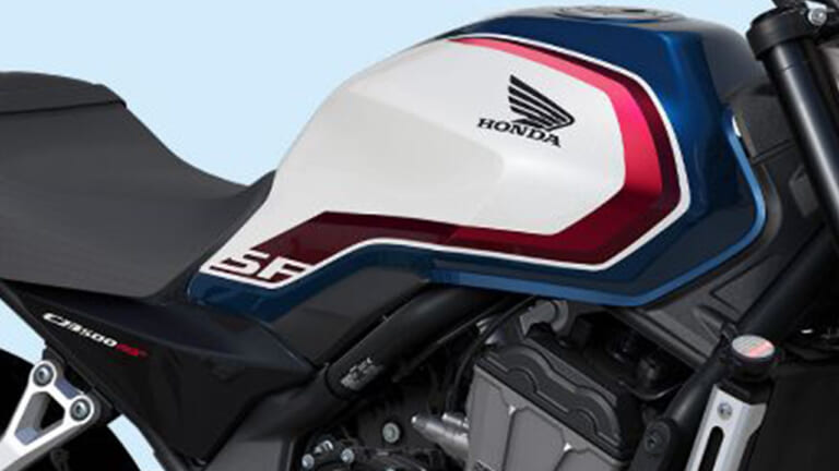 名フラッグシップCB1300SF SPの伝統カラーを完全再現! 71.8PS「CB500SF」で登場の黄金ホイール履く新色は日本版CB400SFへ波及するか