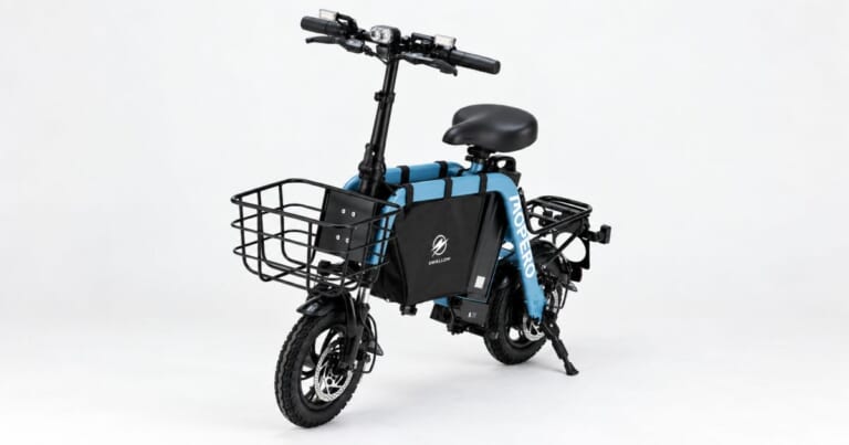 SWALLOW MOPERO mini cargo 2｜約16万から手に入る「漕がない自転車」! 耐荷重150kg＆傾斜32%を登る特定小型原付「モペロ ミニカーゴ2」が予約販売受付中