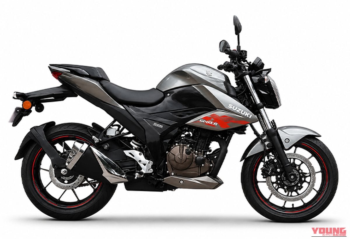 SUZUKI GIXXER 250｜バイオエタノール燃料への対応も! 熟成の油冷249ccエンジン搭載、スズキ「ジクサー250」2027年モデルに新カラーが登場【海外】