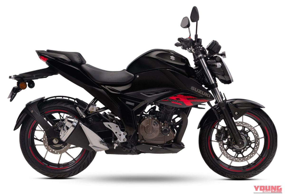 SUZUKI GIXXER 250|バイオエタノール燃料への対応も! 熟成の油冷249ccエンジン搭載、スズキ「ジクサー250」2027年モデルに新カラーが登場【海外】