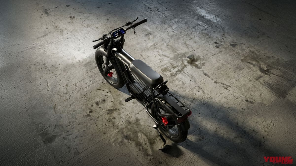 COSWHEEL MIRAI G｜免許不要で乗れる本格バイクスタイル! 20×4インチ極太タイヤを履く特定小型原付「COSWHEEL MIRAI G」が一般販売をスタート