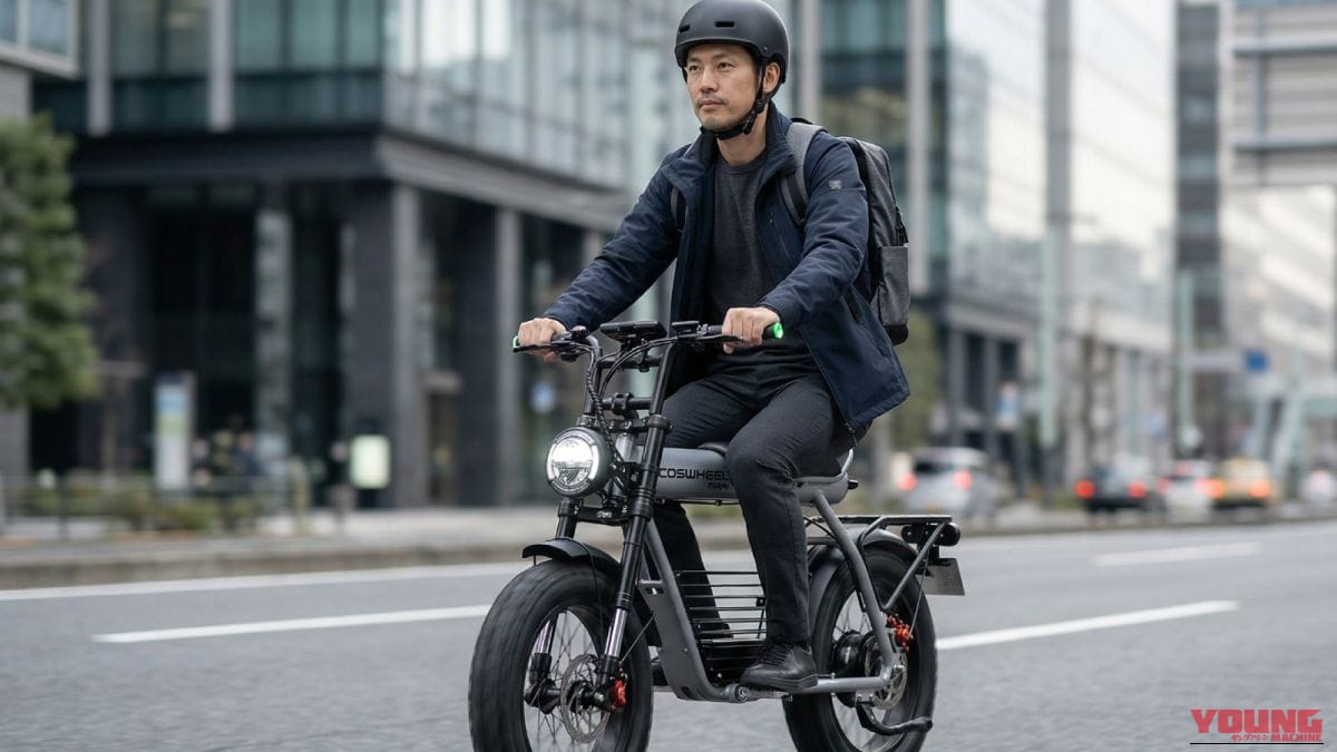COSWHEEL MIRAI G|免許不要で乗れる本格バイクスタイル! 20×4インチ極太タイヤを履く特定小型原付「COSWHEEL MIRAI G」が一般販売をスタート