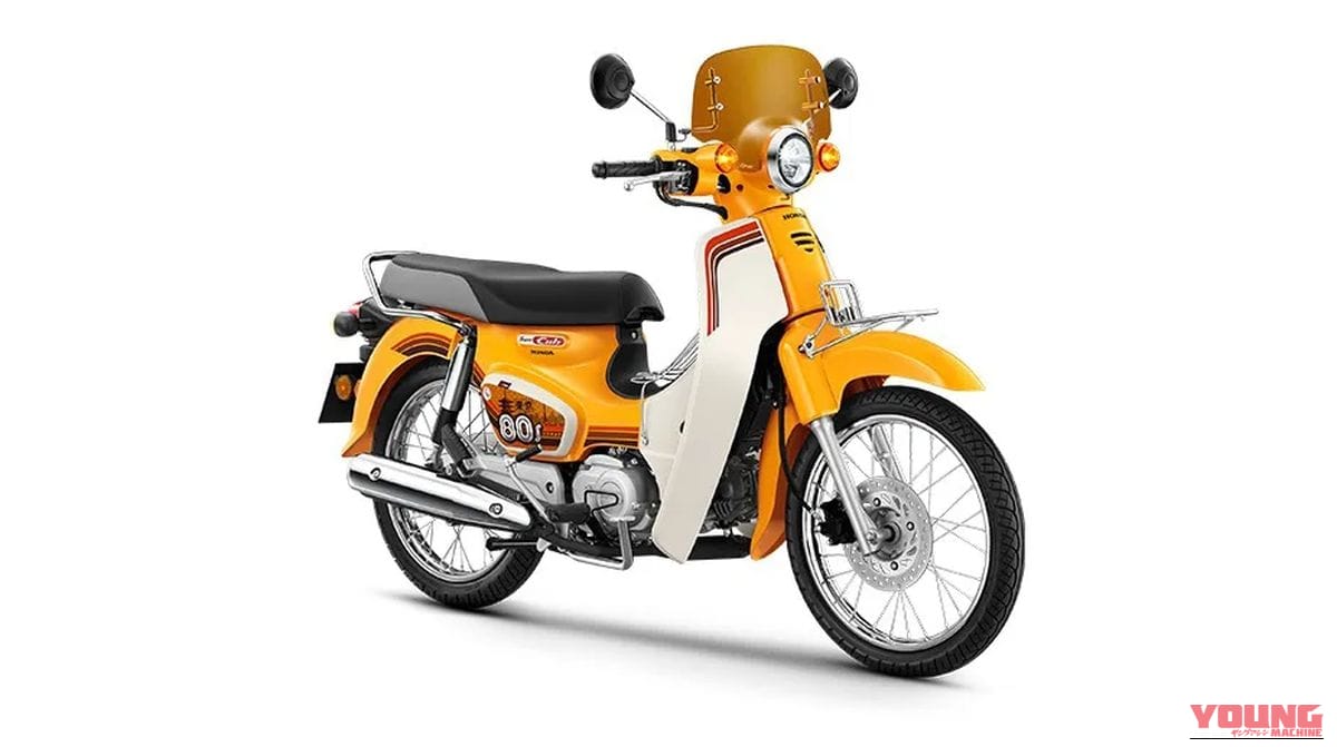 HONDA SUPER CUB TOKYO 80S LIMITED EDITION｜80年代東京の風をタイのカブに! ポップアート風ステッカーとクロームパーツが映える限定500台の原付二種「スーパーカブ Tokyo 80s リミテッドエディション」【海外】