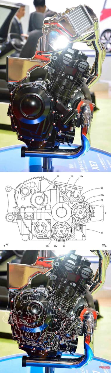 スズキ リカージョンは逆回転クランクか Webヤングマシン 最新バイク情報