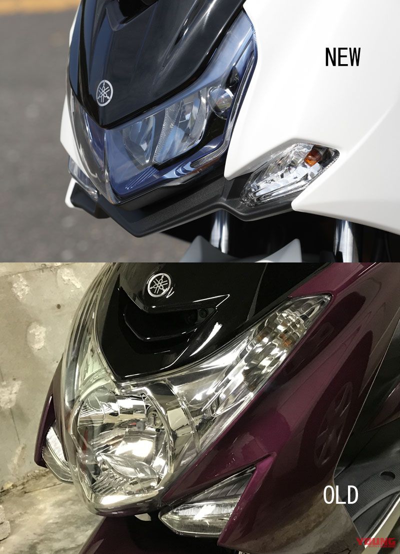 YAMAHA　S-MAX/マジェスティS　ヘッドライト レンズ/カバー　プロテクター　新品　透明ダークスモーク | LEDヘッドライト ヤマハ マジェスティS 対応 LEDバルブ | LED