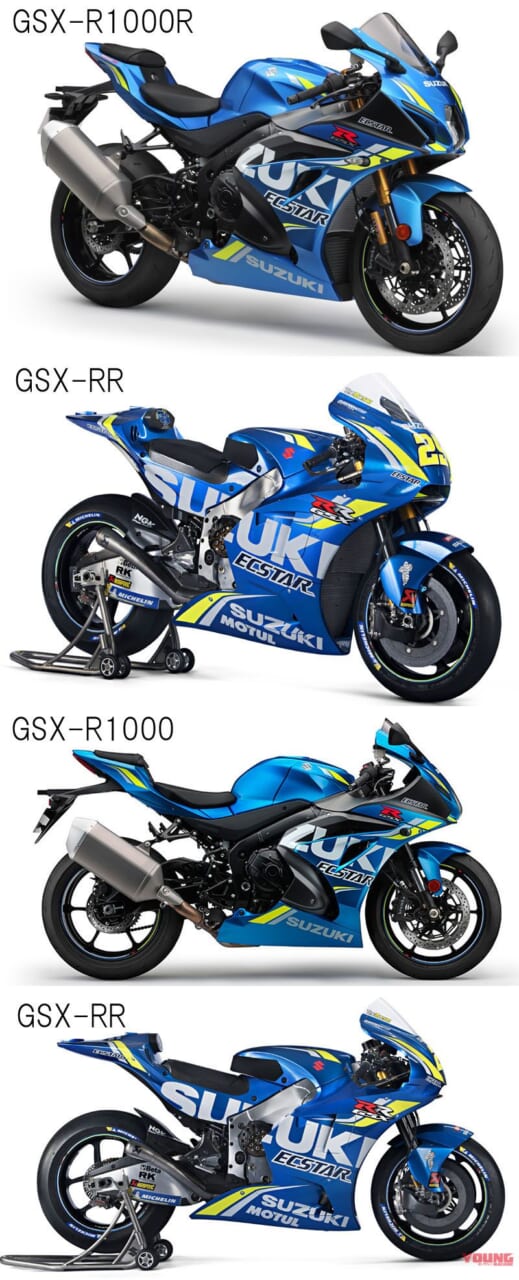 2018新型GSX-R1000/RのGPレプリカカラー公開│WEBヤングマシン｜新車バイクニュース