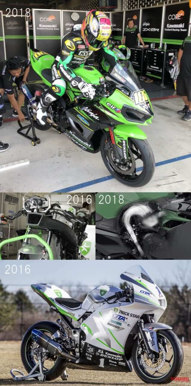 2018新型Ninja250がレースで198.1 q/h│WEBヤングマシン｜新車バイクニュース