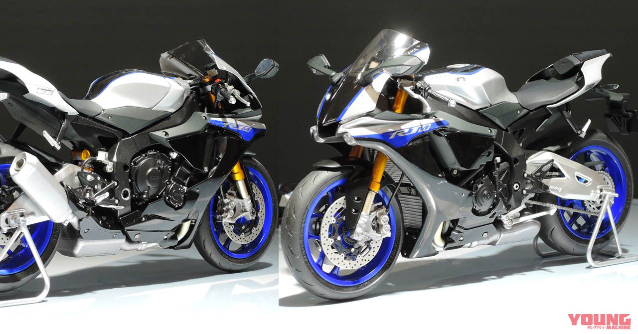 祝周年 Yzf R1mのプラモデルがリアルすぎる Webヤングマシン 最新バイク情報