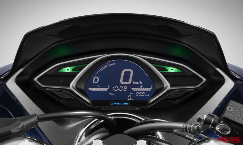 バイクがハイブリッド採用 新型pcx Hybridが9月14日発売 電動のpcx Electricはリース販売か Webヤングマシン 最新バイク情報