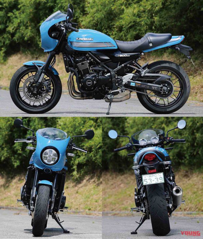 新色が追加されたカワサキ Z900RSカフェのインプレッション | WEB