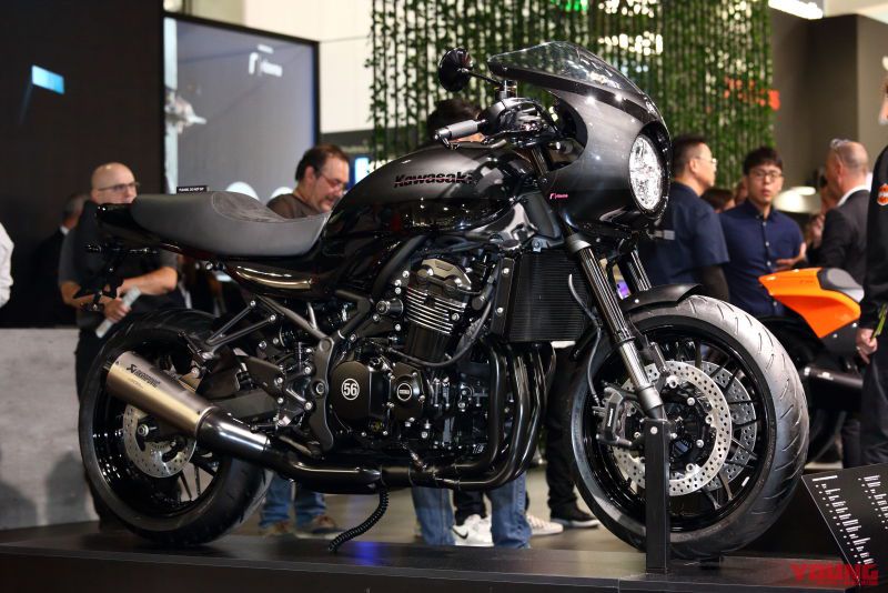 Japan x Italy collaboration] Z900RS CAFE “custom” by Rizoma × K's Style |  Webike News