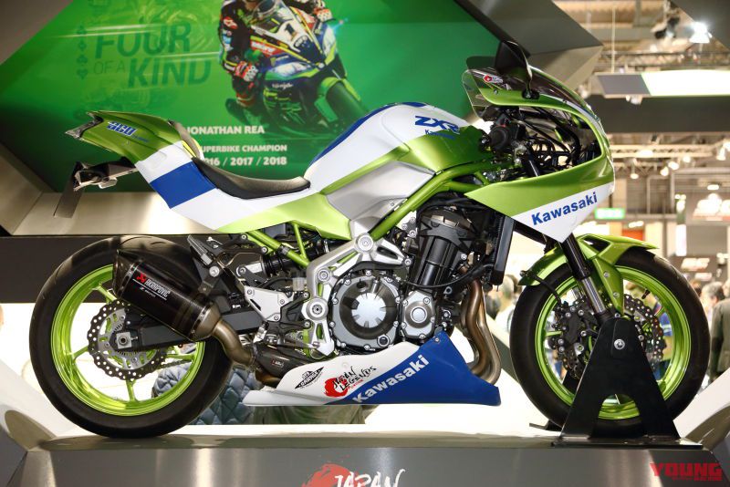 Kawasaki Official Recognition Zxr 900 Is Too Lovely Z900 Exterior Kit From Spain Webike News