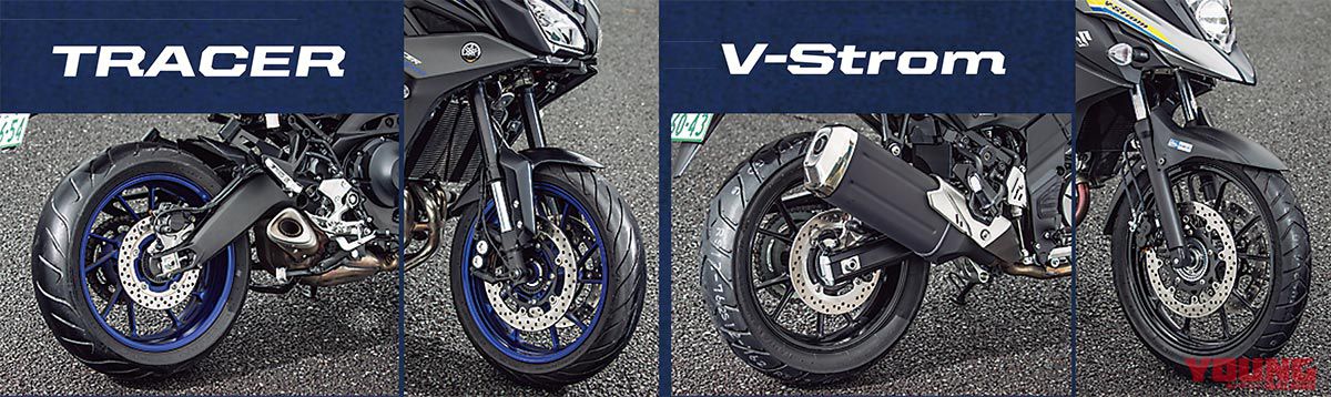 Yamaha Tracer 900 Vs Suzuki V-Strom Test Ride Comparison Review | Webike News