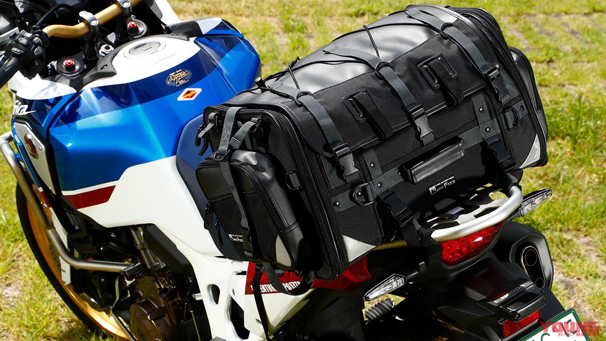 MFK-102 タナックス MOTO FIZZ キャンピングシートバッグ容量59から75L ...