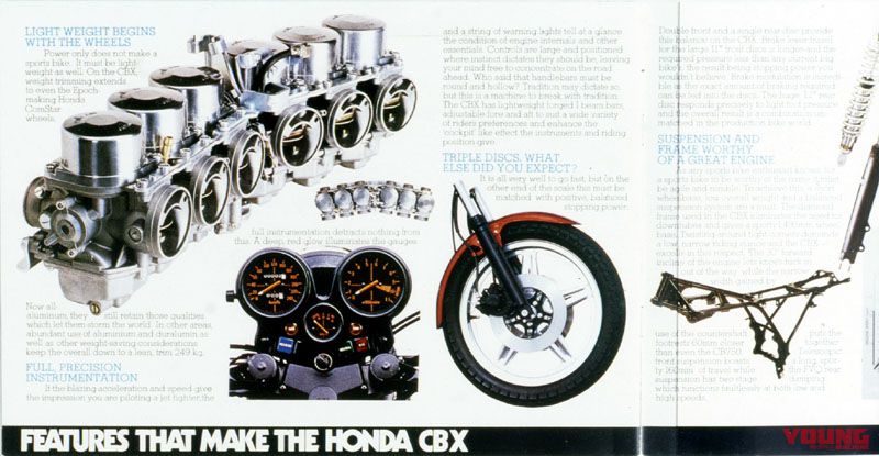 量産車世界初 DOHC24バルブ6気筒のCBX（1000）が走行│WEBヤング