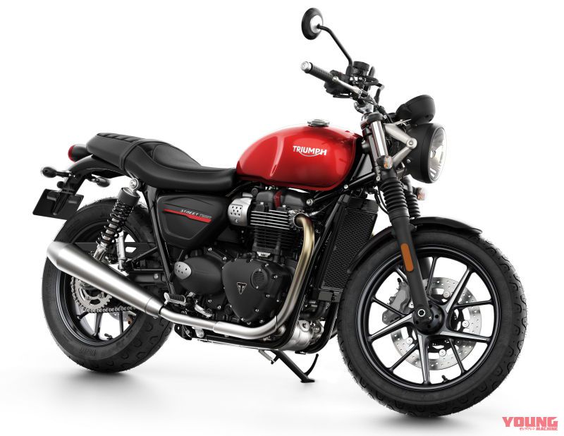 2019年モデル発売】トライアンフ・ストリートツイン＆ストリートスクランブラー│WEBヤングマシン｜新車バイクニュース