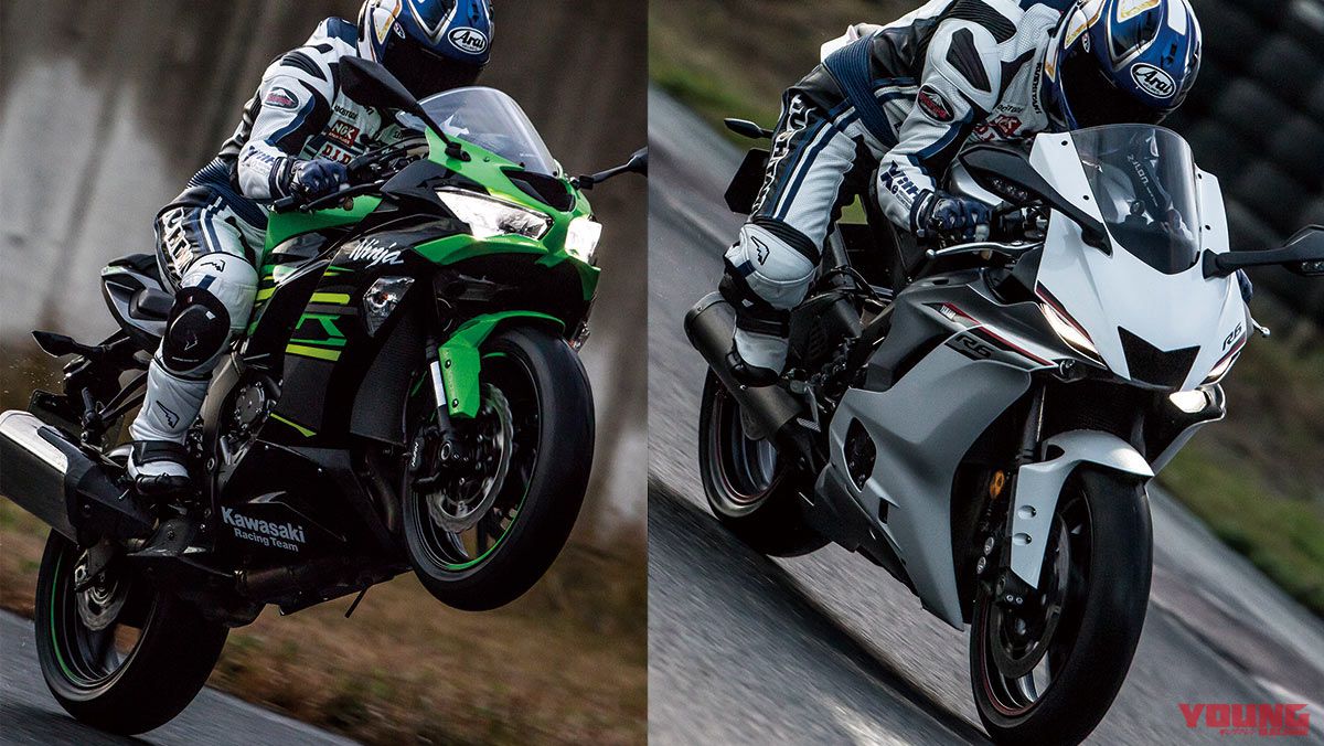 Ninja ZX-6R vs YZF-R6 一騎打ち〈後編〉【タイムアタック編／映像あり