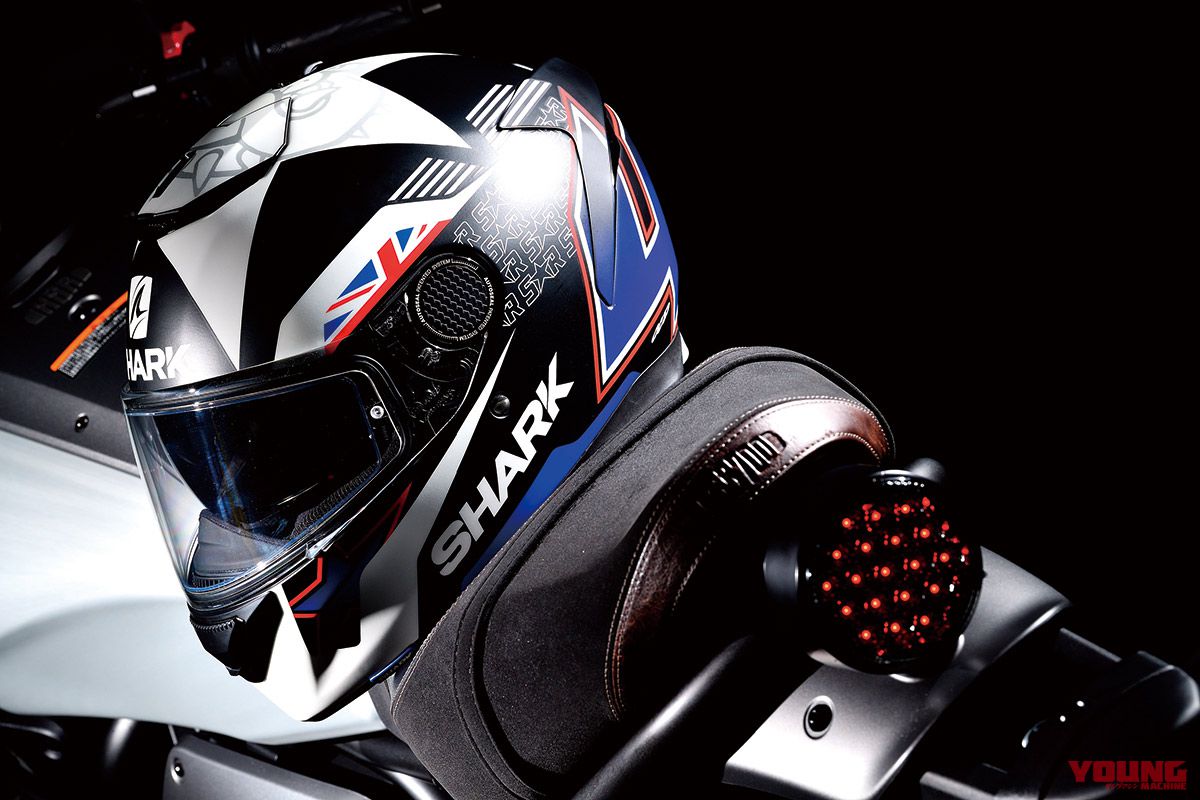 仏シャークのツーリングヘルメット スパルタン がちょい過激でカッコいい件 Webヤングマシン 最新バイク情報