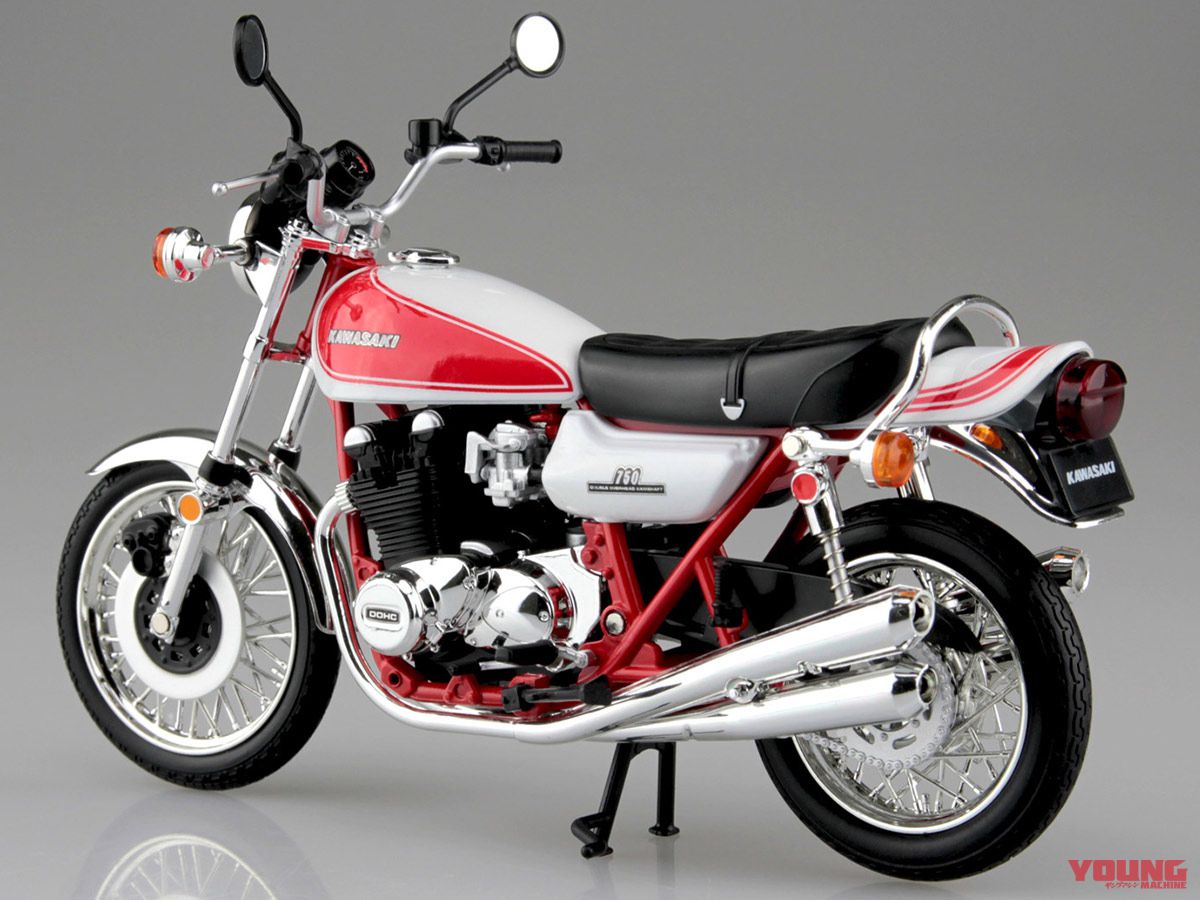 ミニチュアモデルのZ2（赤白）＆ SR400／500（全4色）が4月に発売│WEBヤングマシン｜新車バイクニュース