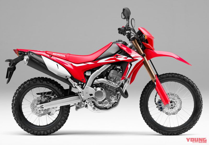 ホンダ 19crf250ラリー Crf250lが新色で登場 Webヤングマシン 最新バイク情報