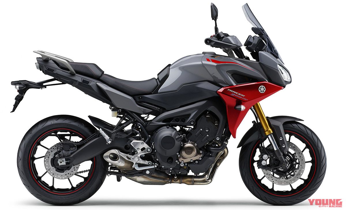ヤマハ トレーサー900／900GT[2019]の新色はグレー＋レッド系