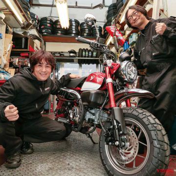 ヤングマシン×ヨシムラ モンキー125カスタムプロジェクト